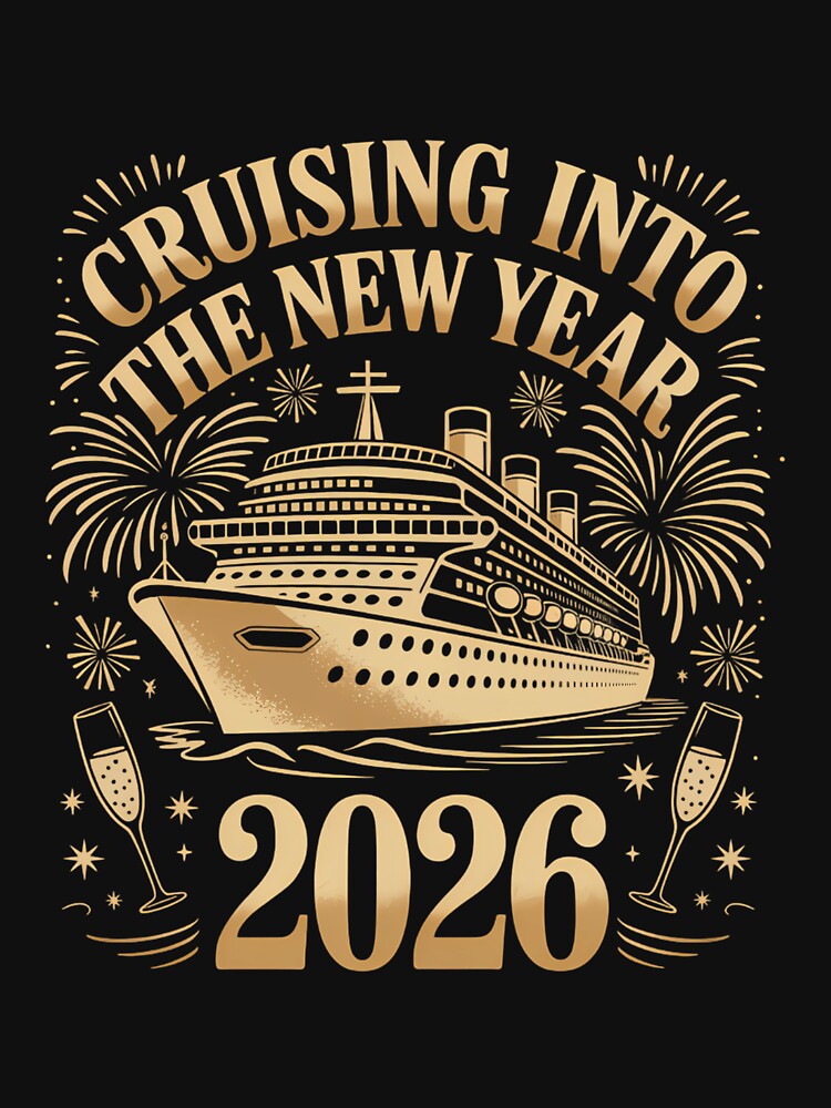Cruising Into The New Year 2026 Happy New Year by ValerieRodrigue