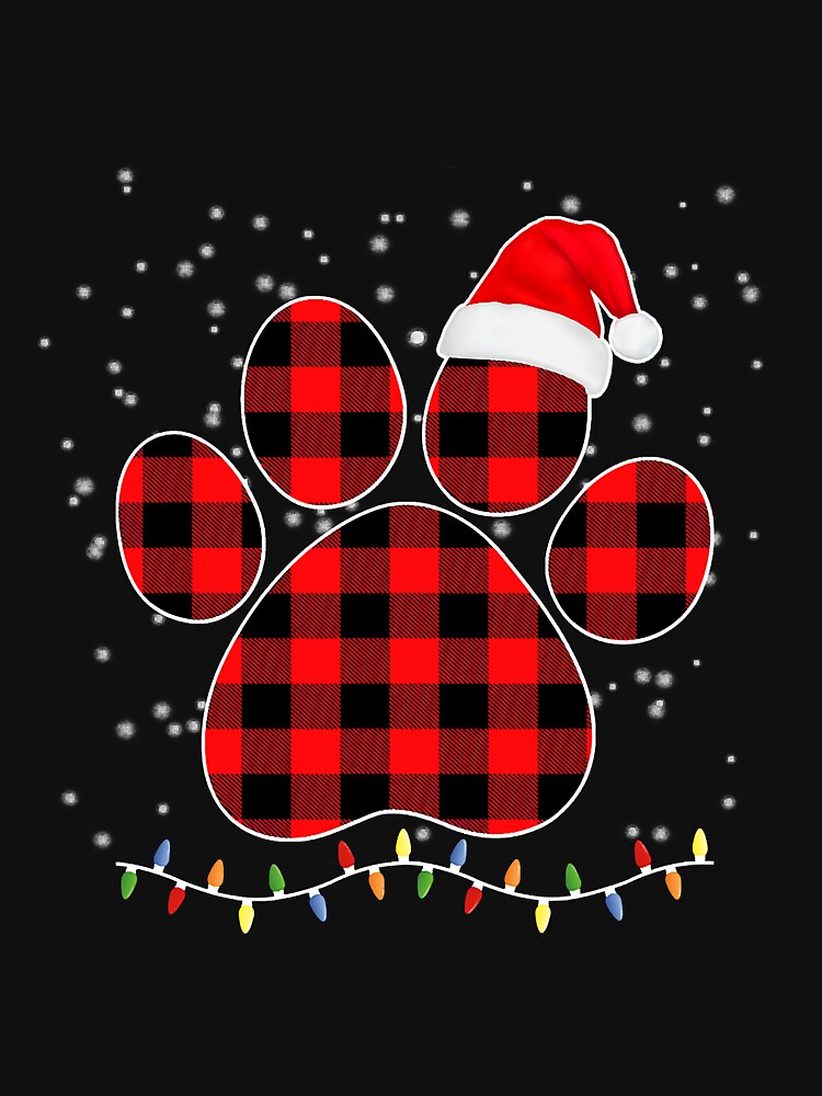 Cute Cat Paw Santa Hat Christmas by Voddaly15