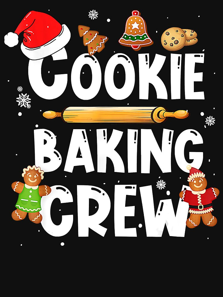 Christmas Cookie Baking Crew Funny Family Xmas by AaronWeedo