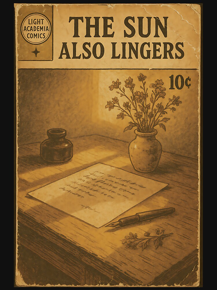 Nostalgic Light Academia: The Sun Also Lingers by bapupa
