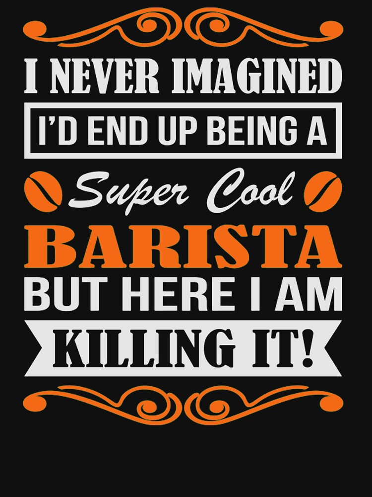 Super cool barista killing by Clavitaps
