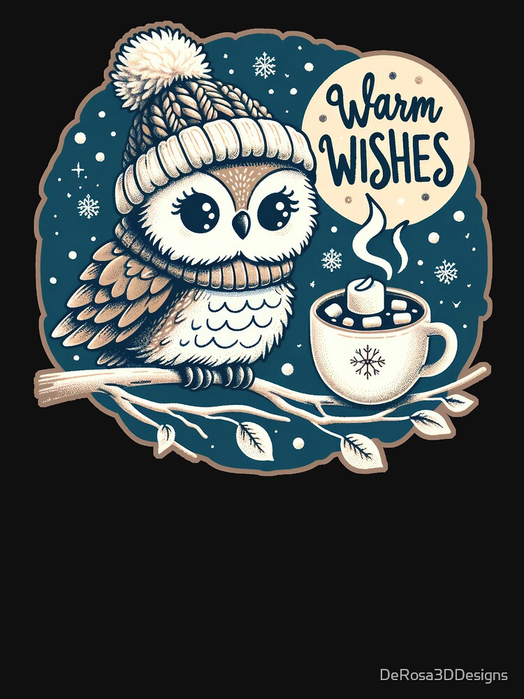 Owl's Snowy War Wishes by DeRosa3DDesigns