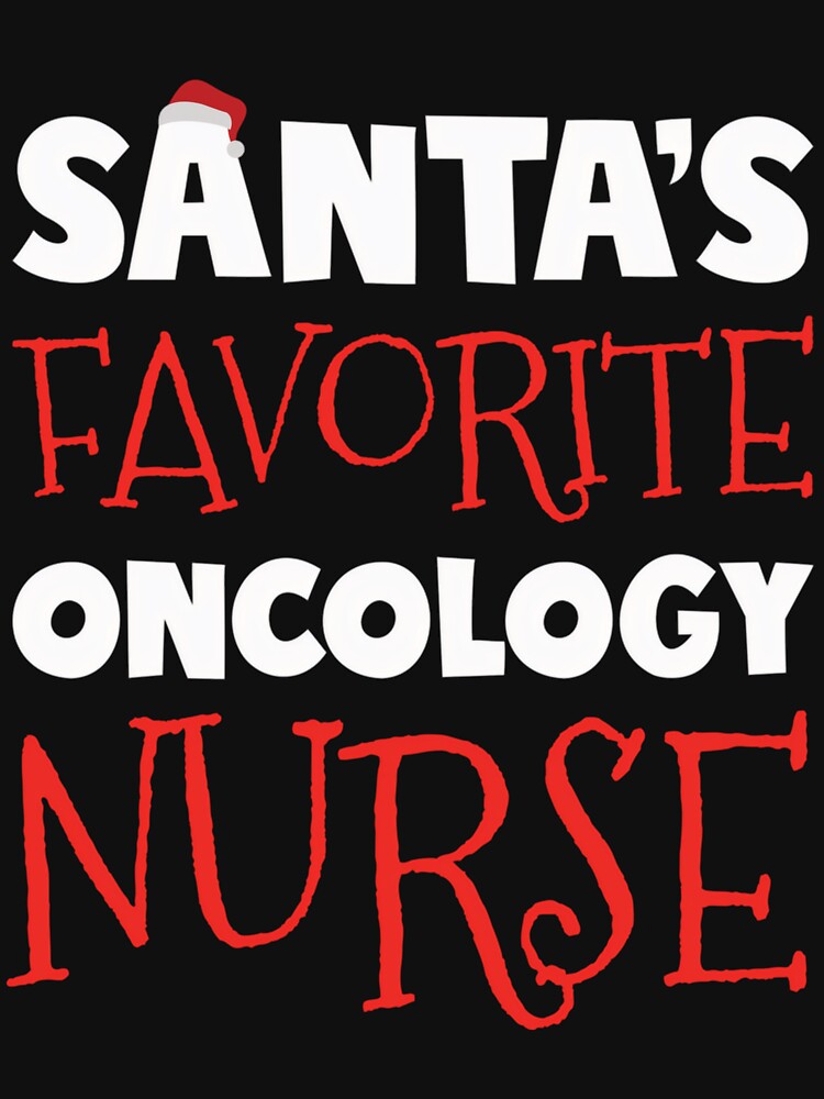 Merry Santas Nurse Favorite Vintage Christmas Classic Retro by Olincristie
