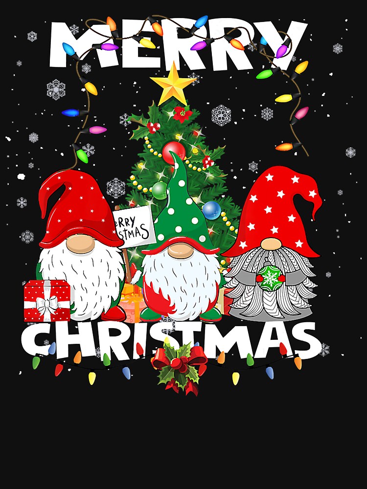 Merry Christmas Gnome Funny Family Xmas Boys Girls Kid by BrandyBare