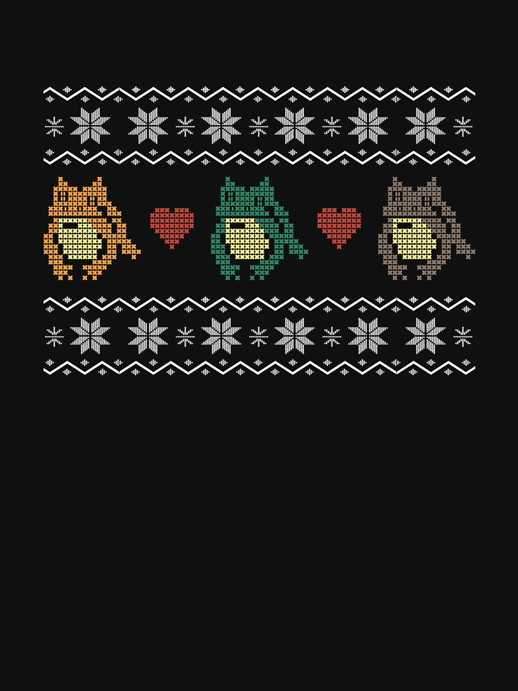 Festive Frog Love by GraphicTortoise