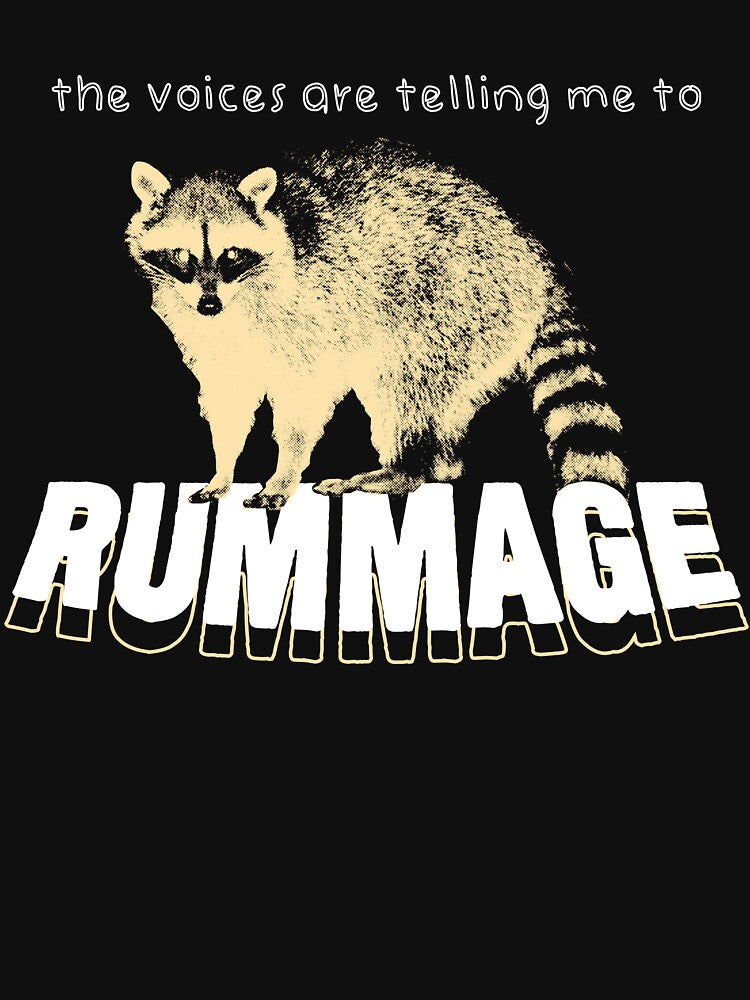 Rummage Raccoon by VintageMedatsu