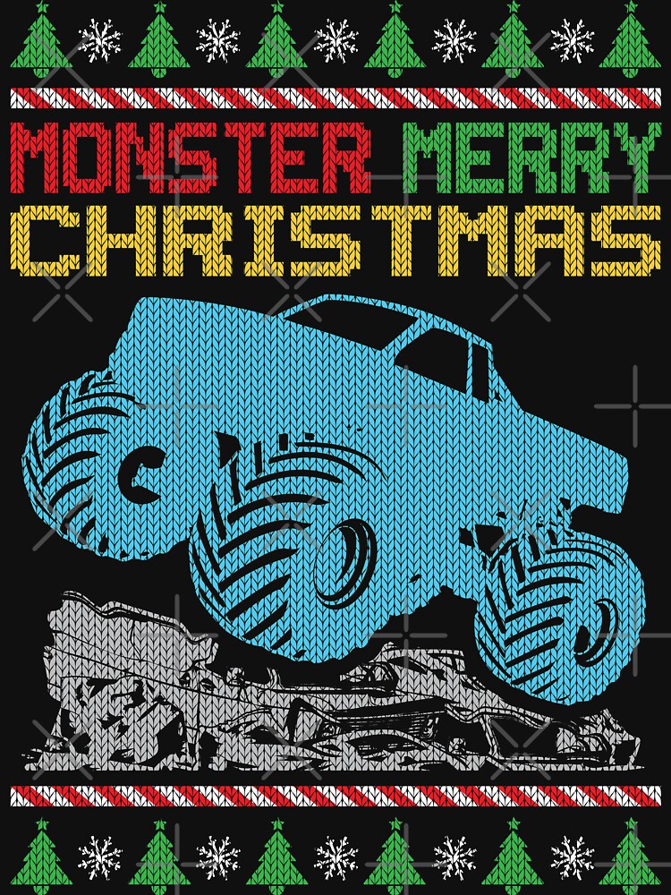 Monster Truck Ugly Christmas Crush by offroadstyles