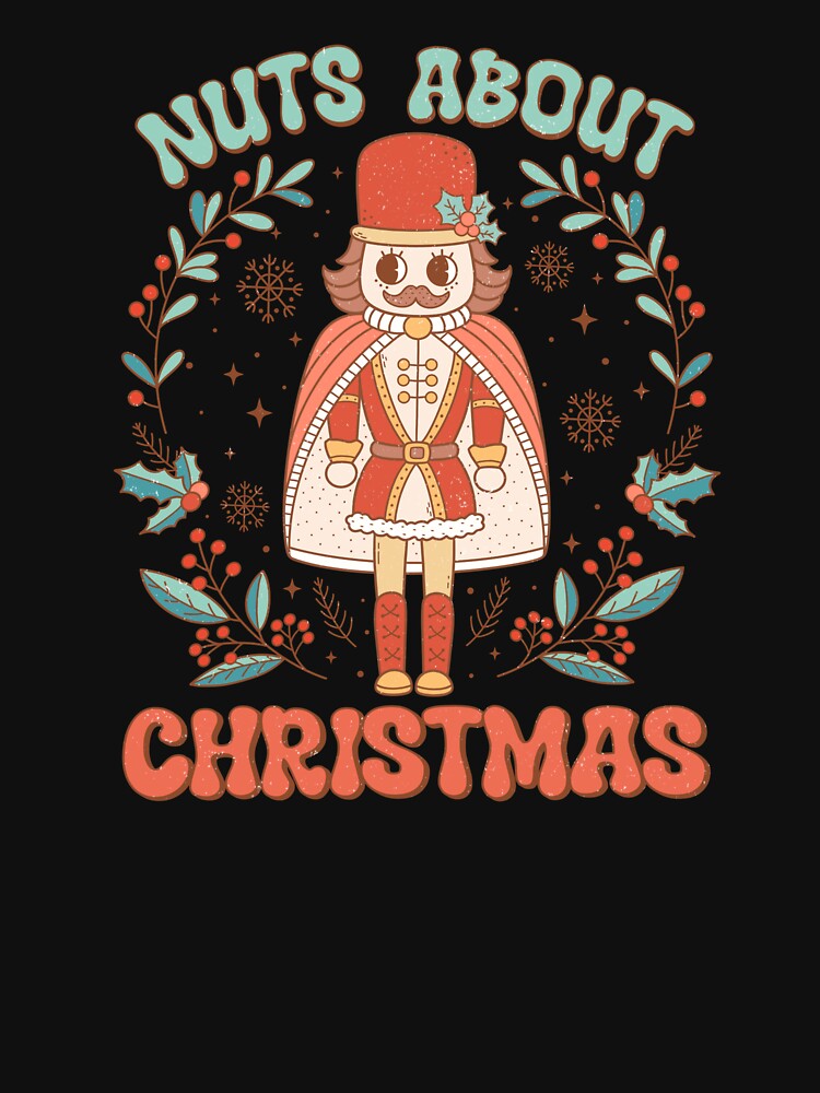 Nuts About Christmas Nutcracker Christmas Holly by ArtMeetsPizza