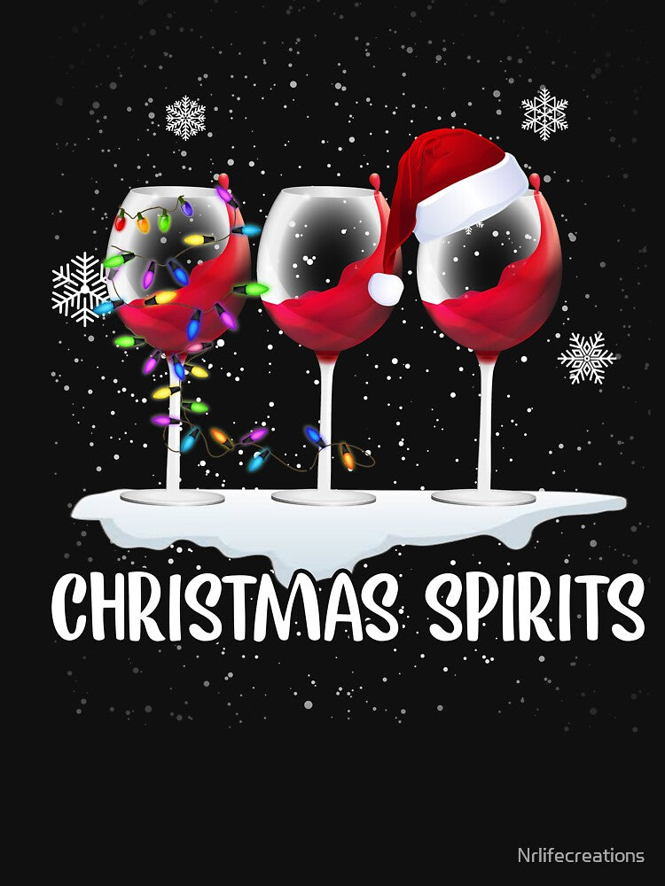 Holiday Red Christmas Shirt, Christmas Shirt, Funny Christmas Shirt, Christmas Party Shirt by Nrlifecreations