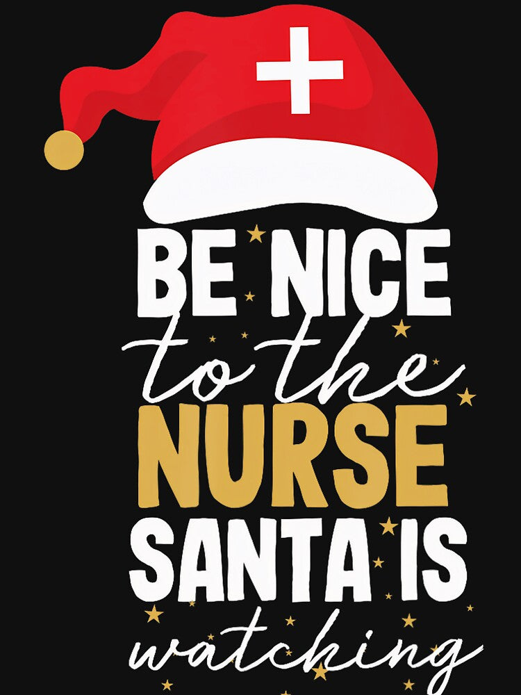 Watching Be Santa The Vintage Retro Nice Classic Nurse Christmas To Nurse is by FrankyTepper