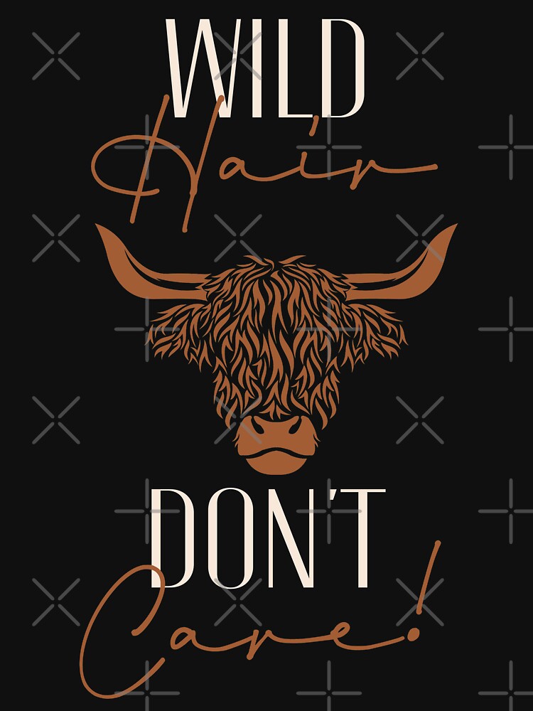 Funny Highland Cow by artworkbyrihen