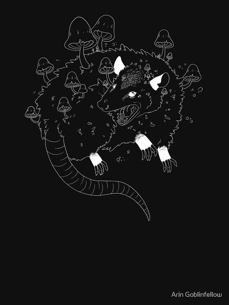 Spore Back Opossum by Arin Goblinfellow