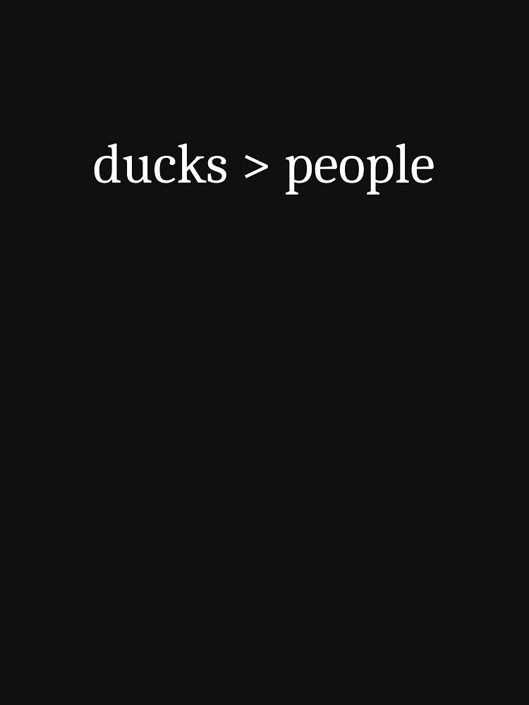 Ducks > People by Sleepy Cat Design