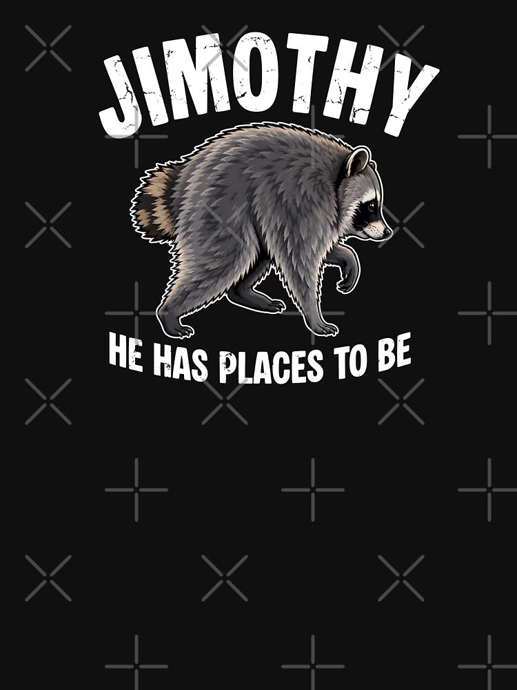 Jimothy the Raccoon Has Places to Be by Simple429