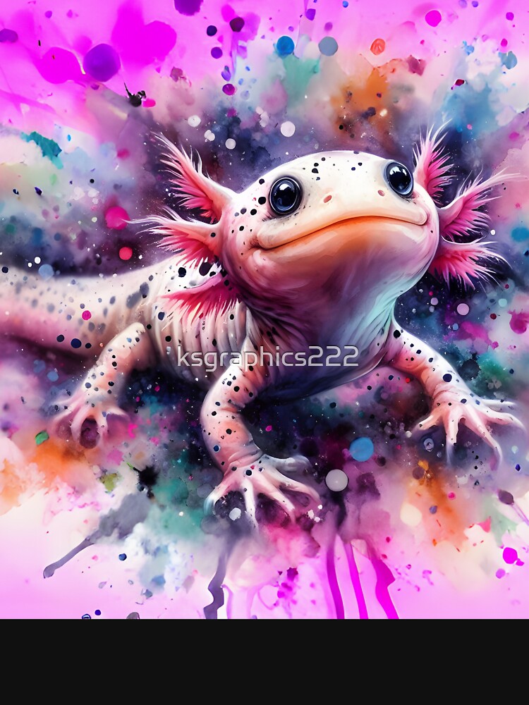 Axolotl Art #88 | Axolotl Lovers by ksgraphics222