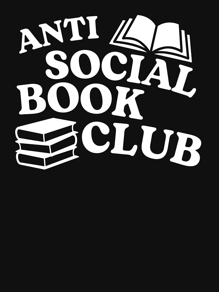 Anti Social Book Club by QWTees