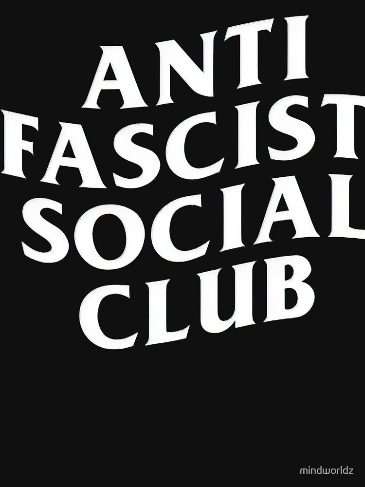 anti fascist social club by mindworldz