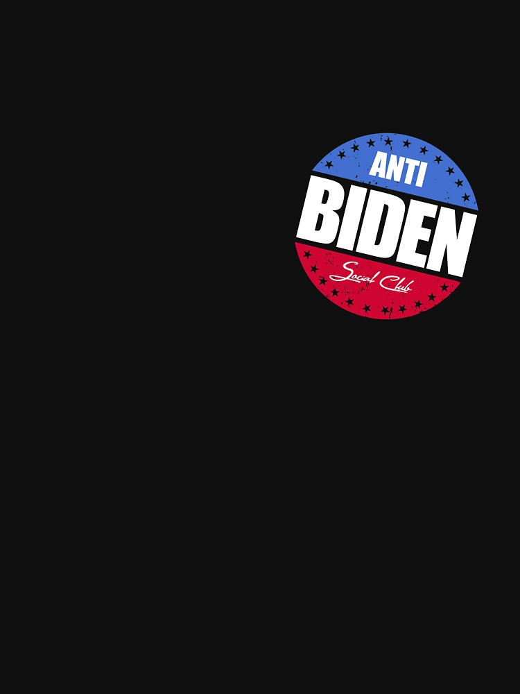 Anti Biden Social Club Button Anti-Biden Social Club Gear by DynamicDesign