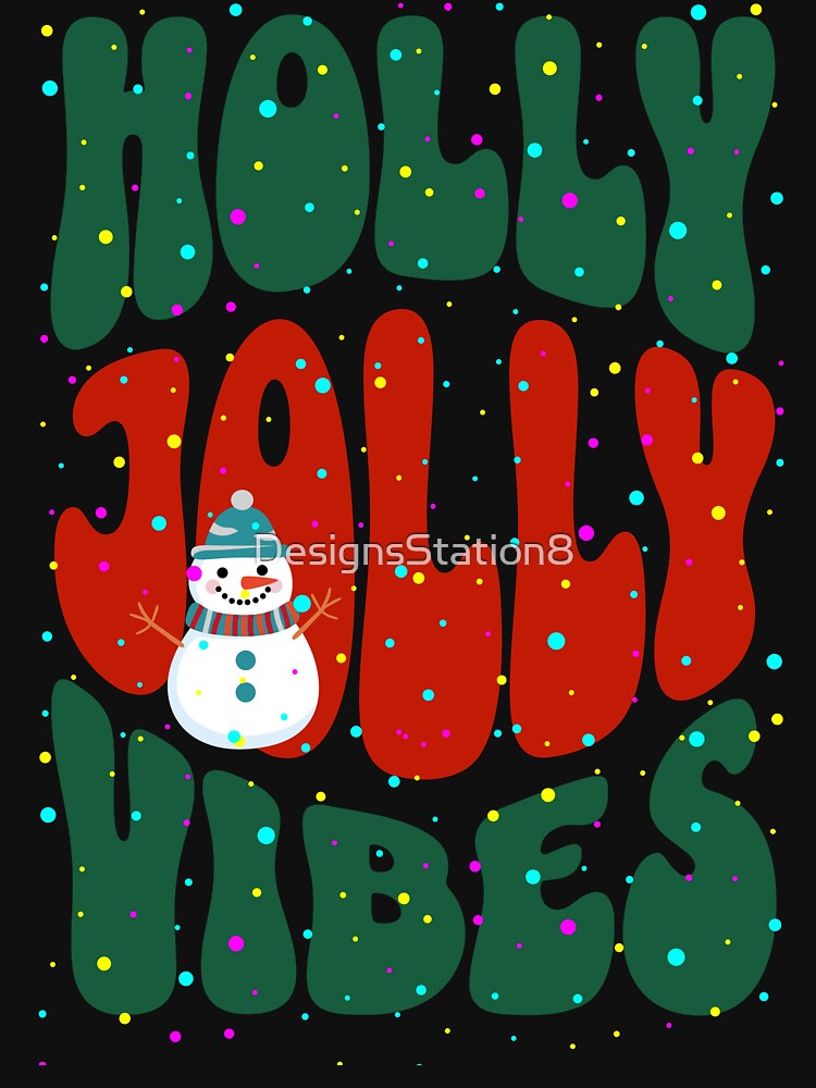 Holly Jolly Christmas Gifts for Her Christmas List Merry And Bright Christmas Gift by DesignsStation8