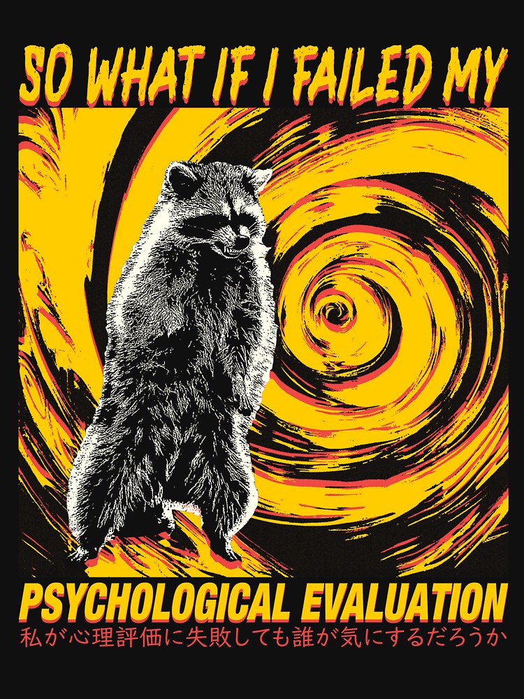 Psychological Evaluation Raccoon by VintageMedatsu