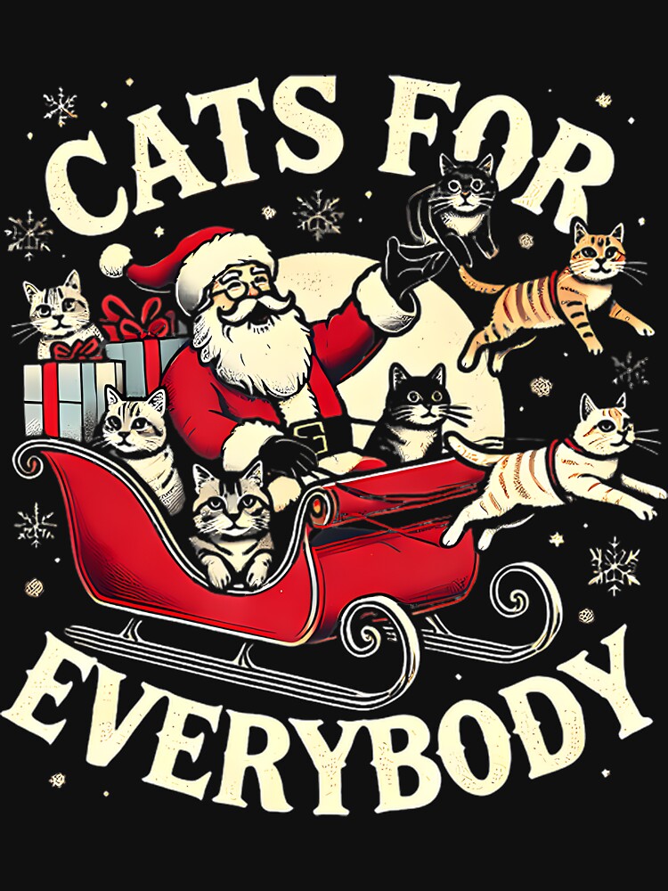 Christmas Cat Santa Cat Lover Christmas Cats For Everybody | ⭐⭐⭐⭐⭐ by depari22
