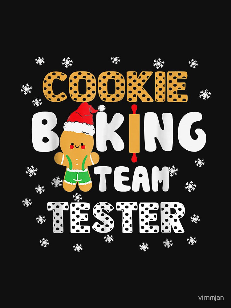 Bake Squad Christmas Cookie Baking Team Captain Baking Crew by virnmjan