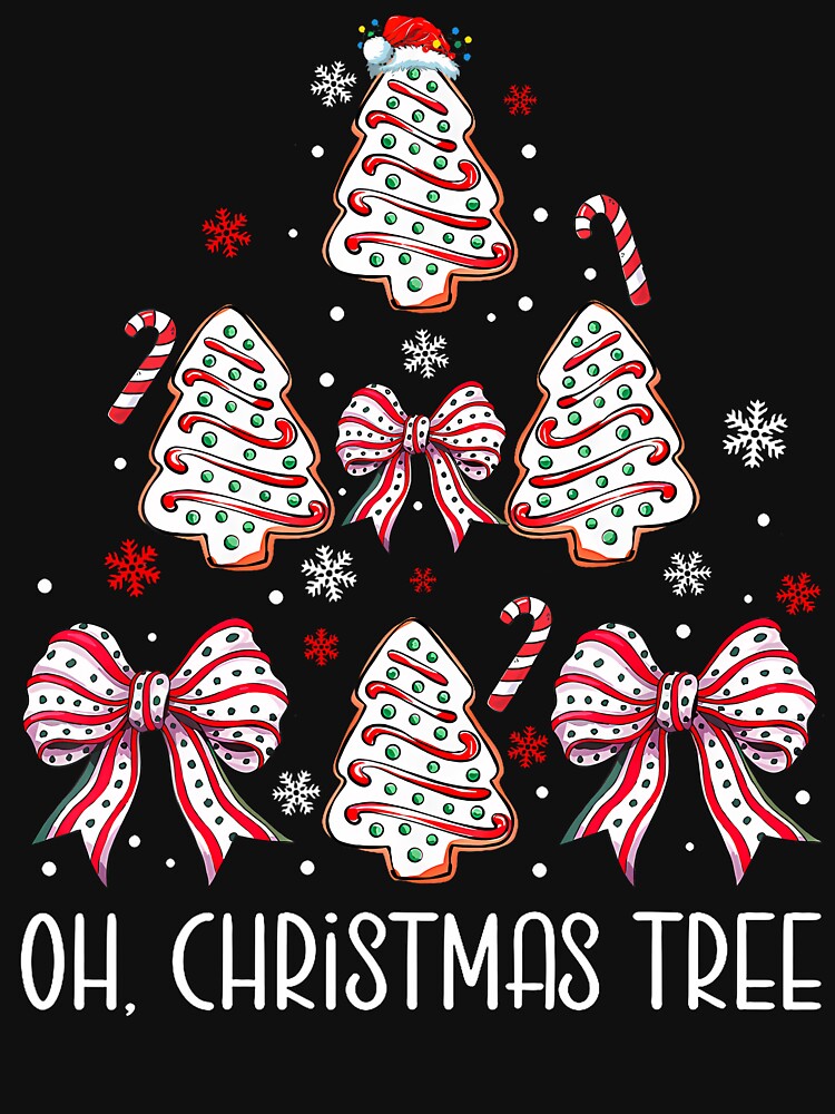 Oh Christmas Tree Cakes Debbie Becky Jen Cake Lovers Xmas by JacquelineEnri