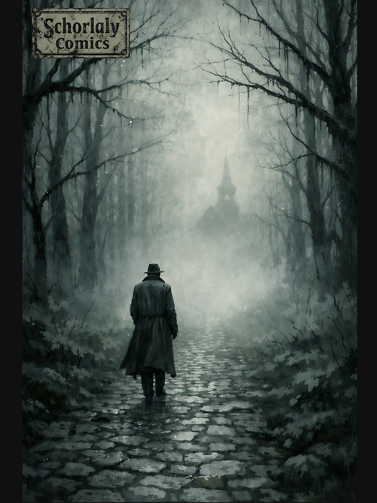 The Fog-Bound Quad - Moody Dark Academia by bapupa