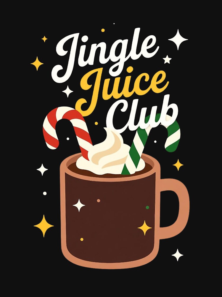 Jingle Juice Club – Funny Christmas Party Shirt by EcoArtTees