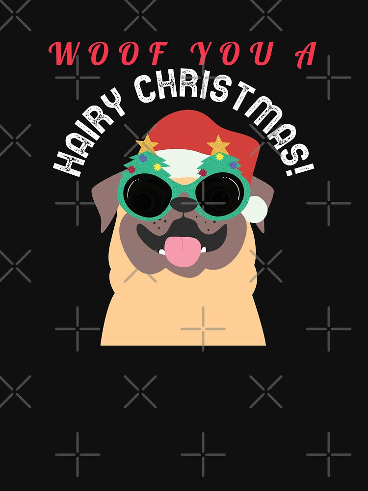 We woof you a Hairy Christmas by Happy-PrintZ