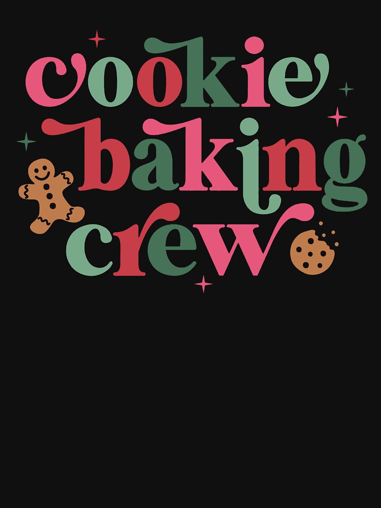 The Cookie Crew Christmas Cookie Crew Cookies Christmas Baking Crew by WhitneyRussel