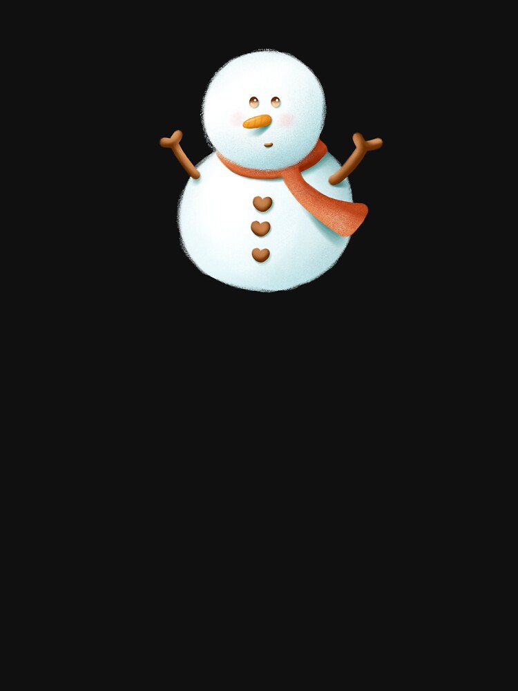 Baby Snowman by pupuhouseart