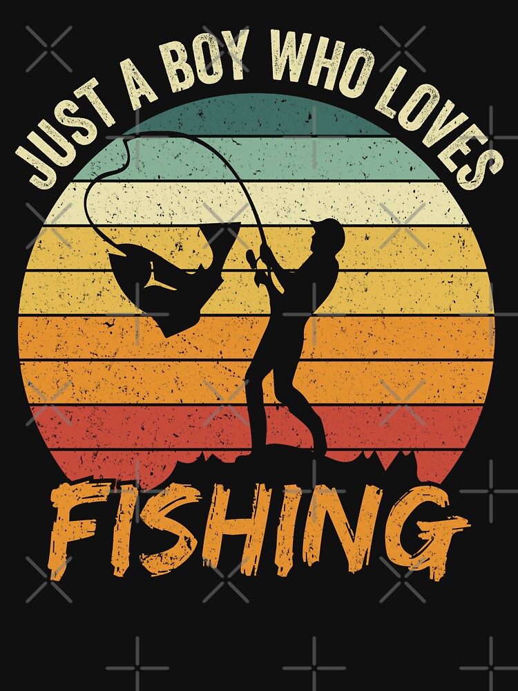 Just A Boy Who Loves Fishing Love Fishing by AmethystMurad