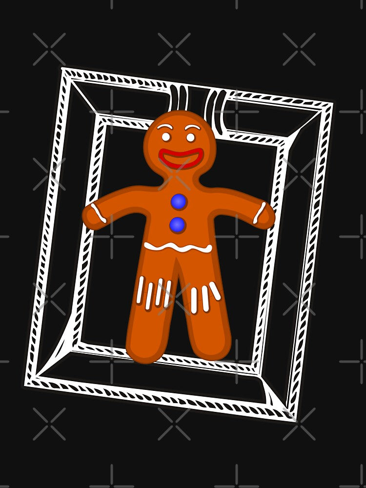 Ginger bread man in frame by Kam-designs