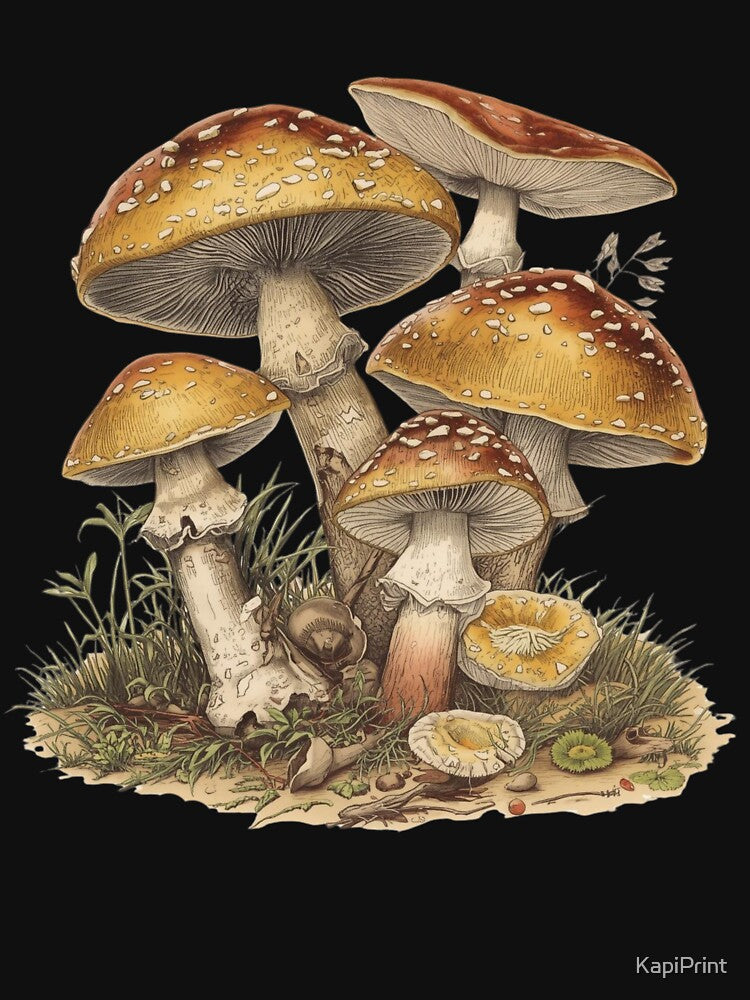 Mushroom Forager – Wild Mycology Explorer by KapiPrint