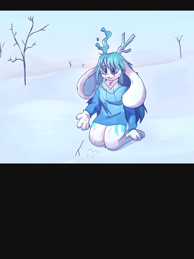 Winter Wonderland Bunny Character by Fibi-studio