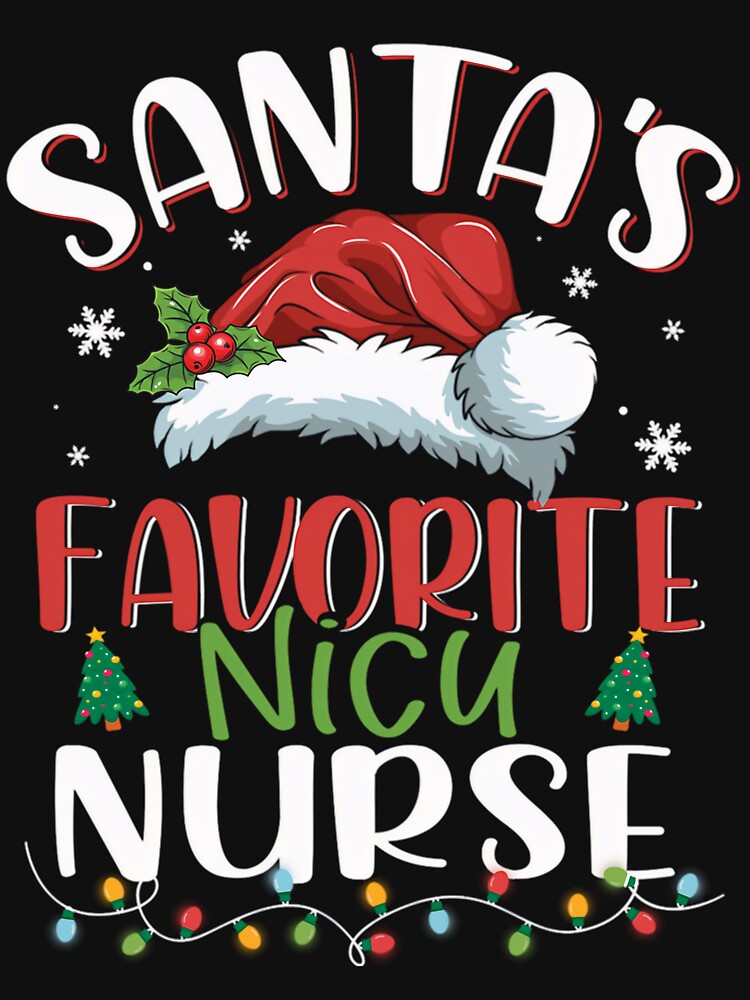 Christmas Vintage Favorite Nurse Merry Retro Classic Santas by Olincristie
