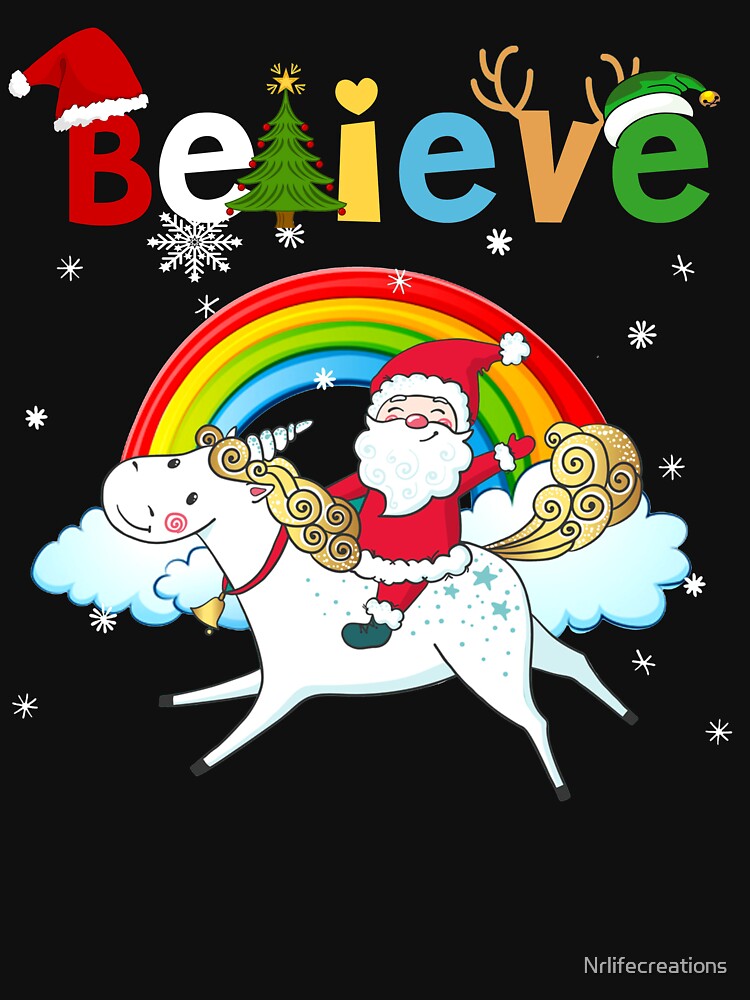 Believe Christmas Shirt, Christmas Shirt, Funny Christmas Shirt, Christmas Party Shirt by Nrlifecreations