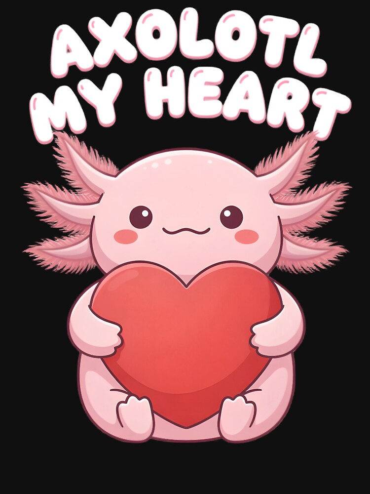 Axolotl My Heart - Axolotl Lover by SlyFenrir