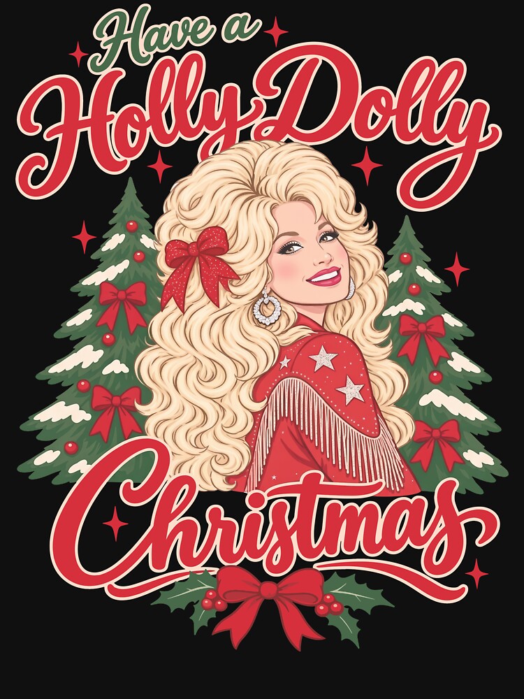 Have A Holly Dolly Christmas by theBowGurl