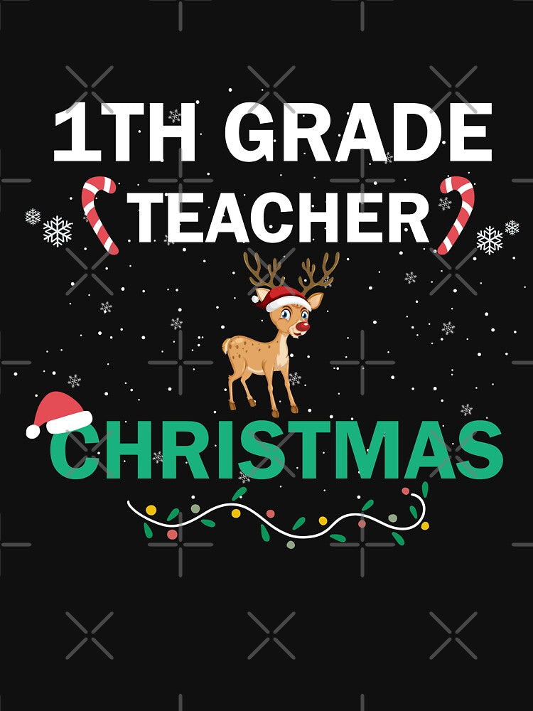 1th Grade Teacher Christmas by imaneless