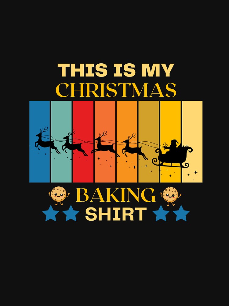 This Is My Christmas Baking Funny by PrintistryArt