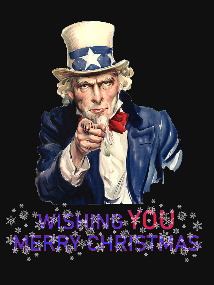 Uncle Sam Merry Christmas by SifRants
