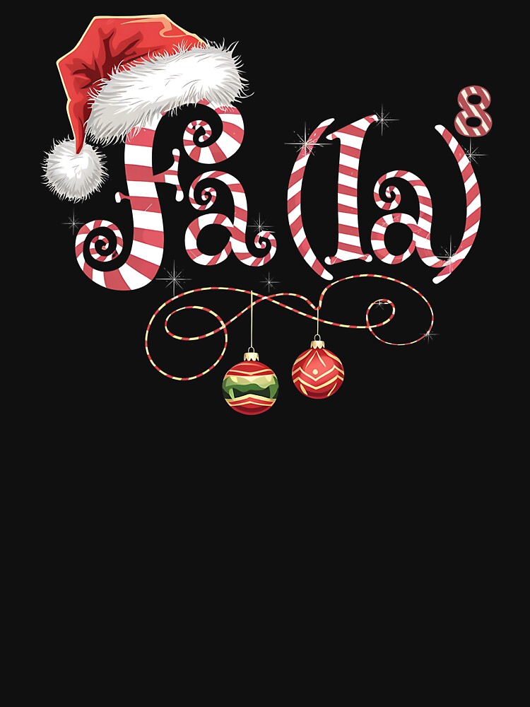 FA (LA)8 Math Teacher Christmas Music - This funny gift is perfect for math teachers and fans of holiday humor! by ZyziowskyArt