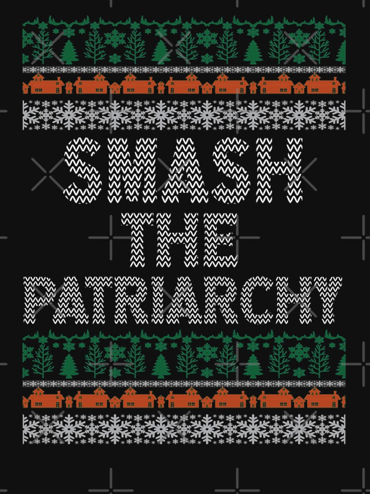 Smash the Patriarchy T-shirt,Feminist T-shirts, Funny Christmas For Women T-shirts,Birthday Gift Shirt, Gift Idea T-Shirt,Christmas Gift, T-Shirt by Djikou