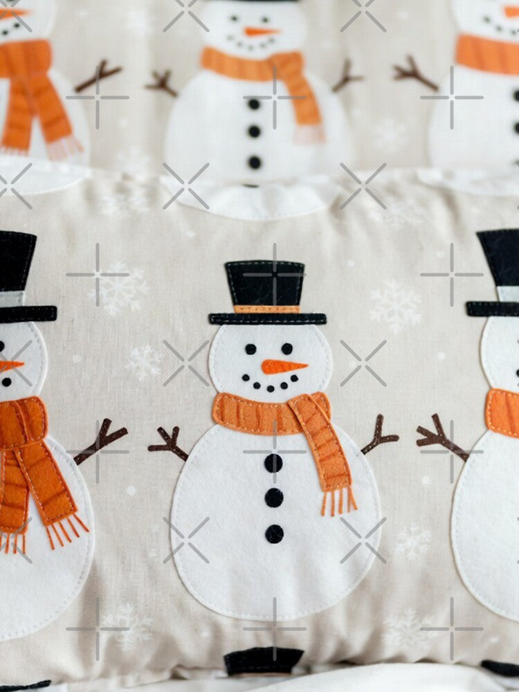 Snowman Pillow Pattern by SassyArtistry