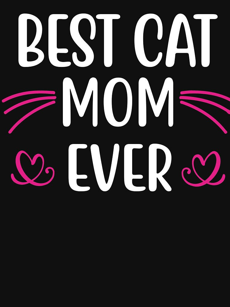 Best Cat Mom Ever Cat Mom Gift by khaled11591