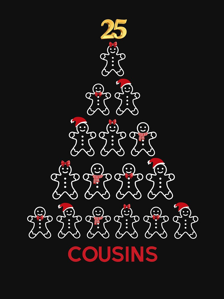 Christmas Gingerbread Cookies Family Xmas by Shop-Cardinalch