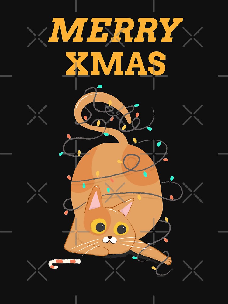 Cat Merry Xmas by joabaj
