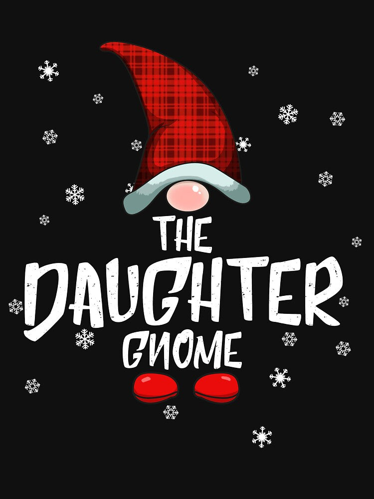 Daughter Gnome Family Christmas Pajama Daughter Gnome Gear by DynamicDesign